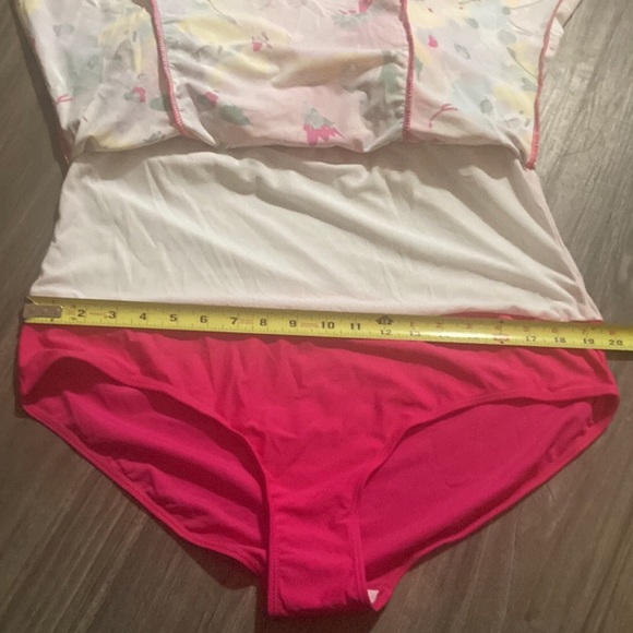 NWT one piece floral swimsuit swim dress by Australian Brand WANTDO - XL / XXL - Picture 4 of 12